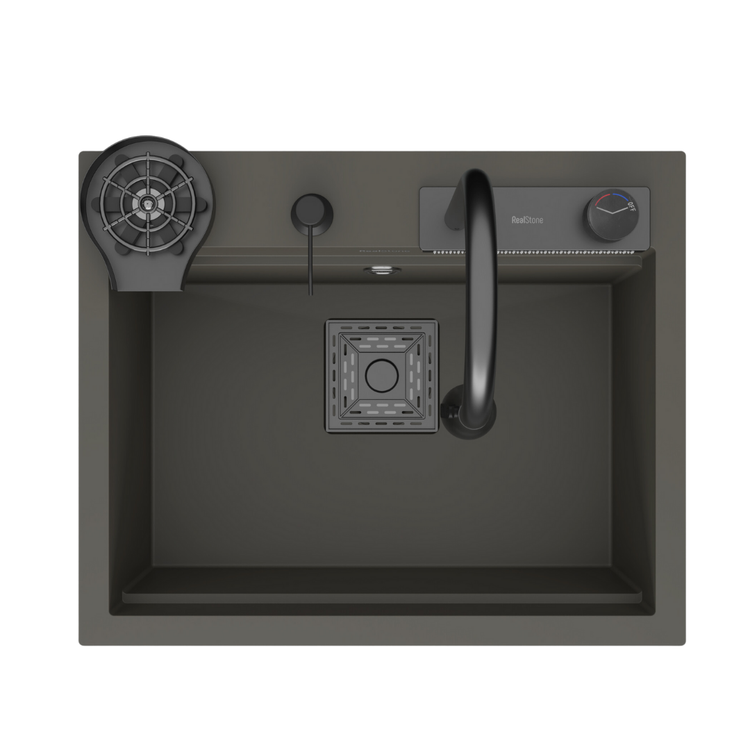 REAL STONE ANGEL AKILLI EVYE GRİ