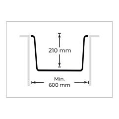 RealStone P011 Assos 86 XL Tek Gözlü Damlalıklı Granit Eviye KREM