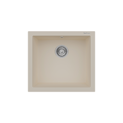 RealStone K005 Gordion 52 Tezgah Altı Granit Eviye KREM