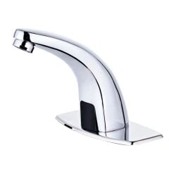 LİA FOTOSELLİ KROM  LAVABO BATARYASI (ÇİFT SU GİRİŞLİ)