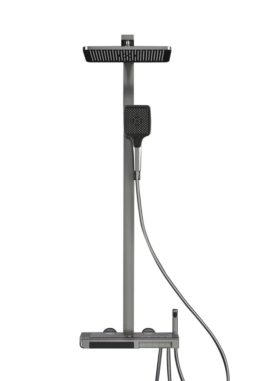 PIANO ACTIVE ANTRASIT GRI DUŞ SETİ