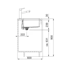 122.0654.852 - CELIK EVYE MARIS MRX 110-45 INOX