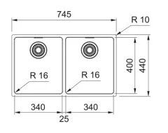 122.0654.856 - CELIK EVYE MARIS MRX 120-34-34 INOX