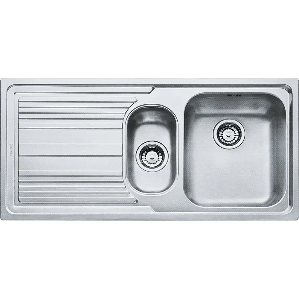 101.0656.162 - CELİK EVYE LOGICA LINE LLL 651 SOL 1.5 GÖZLÜ DAMLALIKLI DEKORLU