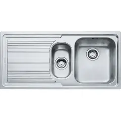 101.0656.162 - CELİK EVYE LOGICA LINE LLL 651 SOL 1.5 GÖZLÜ DAMLALIKLI DEKORLU