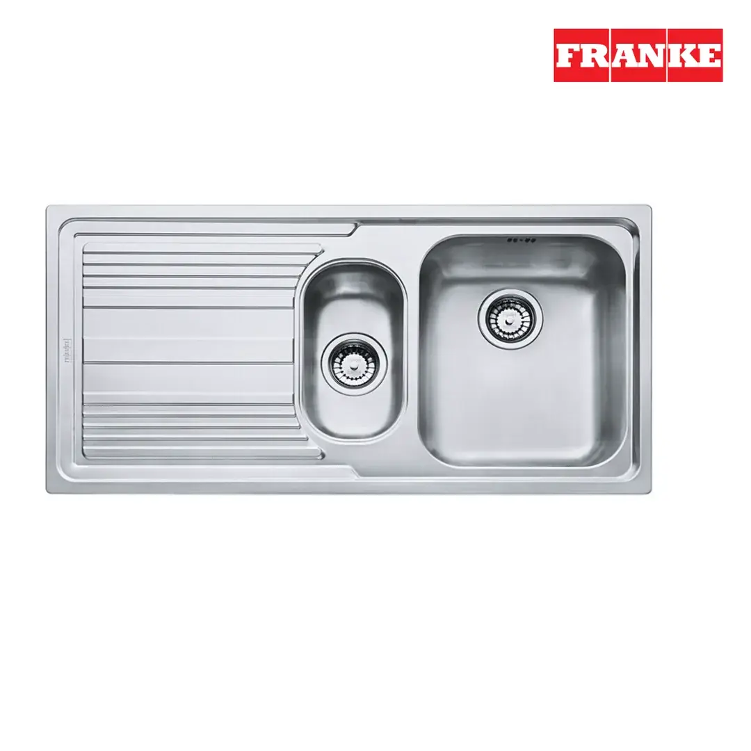 101.0656.163 - CELİK EVYE LOGICA LINE LLL 651 SAĞ 1.5 GÖZLÜ DAMLALIKLI DEKORLU