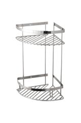 İkili  Köşe Şampuanlık 18x18 cm