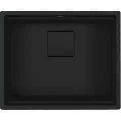 125.0718.450 - FRAGRANIT EVYE KUBUS KNG 110-52 MATT BLACK TEK GÖZLÜ