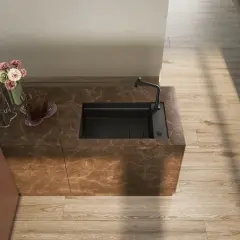 125.0718.491 - FRAGRANIT EVYE KUBUS KNG 110-62 MATT BLACK TEK GÖZLÜ