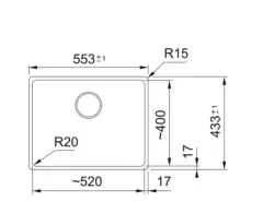 125.0688.489 - FRAGRANIT EVYE MARIS MRG 110-52 AVENA TEK GÖZLÜ DAMLALIKSIZ BX
