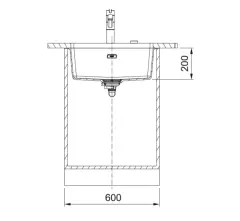125.0688.492 - FRAGRANIT EVYE MARIS MRG 110-52 OYSTER TEK GÖZLÜ DAMLALIKSIZ BX