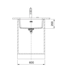 125.0688.493 - FRAGRANIT EVYE MARIS MRG 110-52 STONE GREY TEK GÖZLÜ DAMLALIKSIZ BX