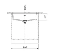 125.0688.495 - FRAGRANIT EVYE MARIS MRG 110-72 BIANCO TEK GÖZLÜ DAMLALIKSIZ BX
