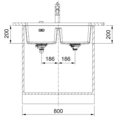 125.0686.738 - FRAGRANIT EVYE MARIS MRG 120-35-35 Avena 2 GÖZLÜ DAMLALIKSIZ