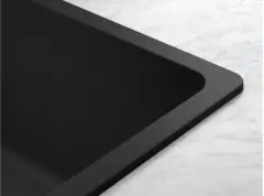 114.0661.642 - FRAGRANIT EVYE MARIS MRG 610-52 TL Matt Black TEK GÖZLÜ DAMLALIKSIZ