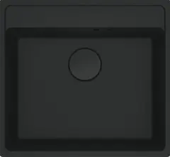 114.0661.642 - FRAGRANIT EVYE MARIS MRG 610-52 TL Matt Black TEK GÖZLÜ DAMLALIKSIZ