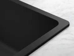 114.0661.666 - FRAGRANIT EVYE MARIS MRG 610-72 TL Matt Black TEK GÖZLÜ DAMLALIKSIZ