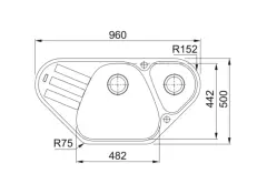 114.0655.870 - FRAGRANIT EVYE ANTEA AZG 661-E BIANCO