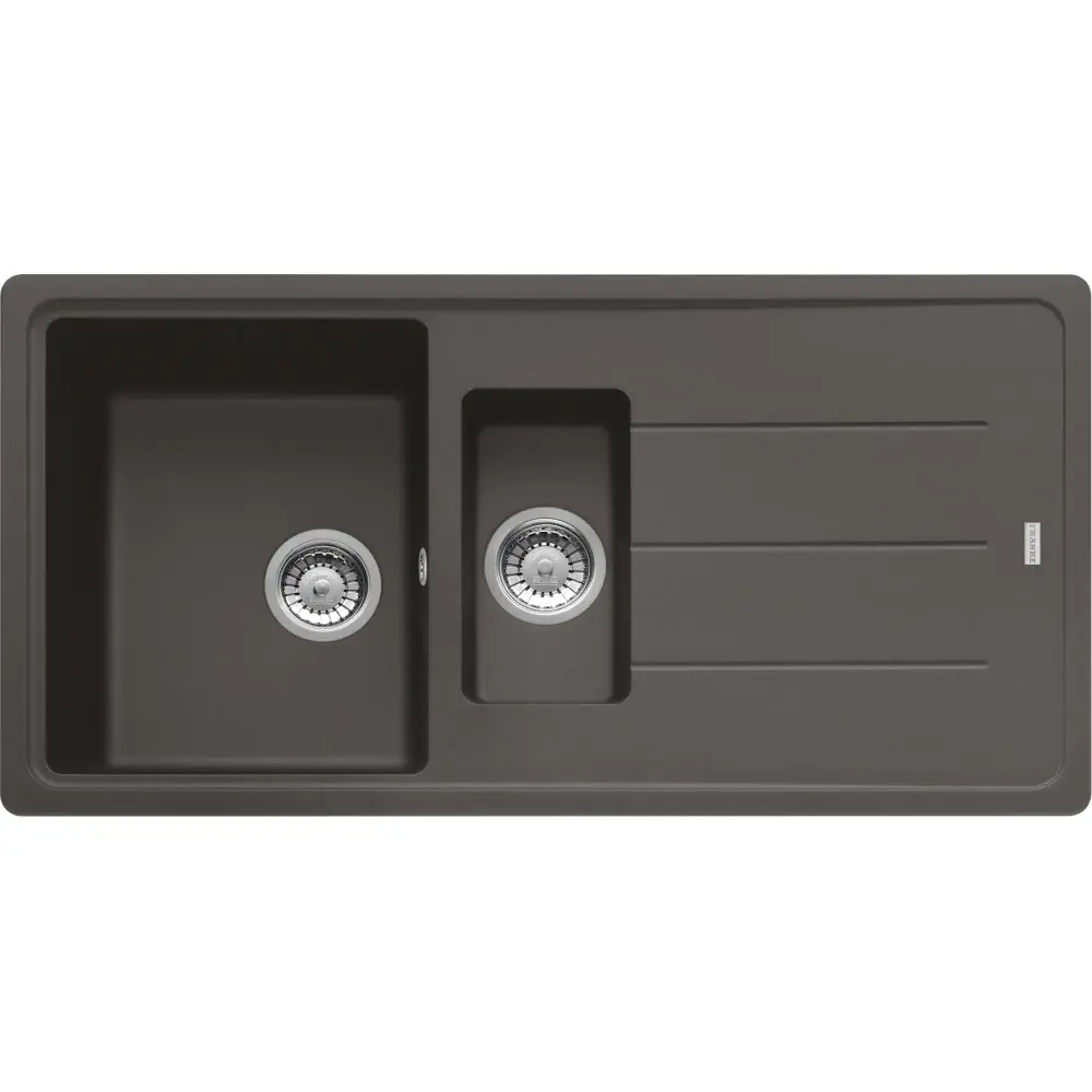 114.0729.071 - FRAGRANIT EVYE BASIS BFG 651 SLATE GREY 1.5 GÖZLÜ SAĞ/SOL DAMLALIKLI