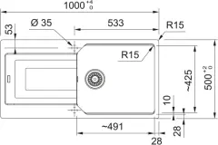 114.0729.073 - FRAGRANIT EVYE URBAN UBG 611-100 SLATE GREY TEKGÖZLÜ