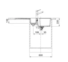 114.0688.455 - FRAGRANIT EVYE URBAN UBG 651-100 NERO TEKGÖZLÜ