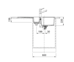 114.0688.459 - FRAGRANIT EVYE URBAN UBG 651-100 STONE GREY TEKGÖZLÜ