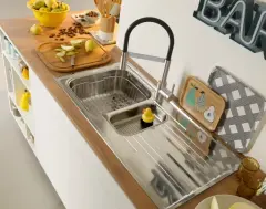 115.0626.085 - EVYE ARMATÜRÜ LİNA SEMI PRO KROM