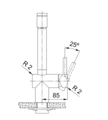 115.0521.441 - EVYE ARMATÜRÜ ATLAS NEO DOCCIA SPREY