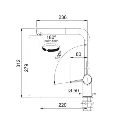 115.0663.756  - EVYE ARMATÜRÜ ACTİVE PLUS SAHARA