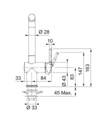 115.0663.756  - EVYE ARMATÜRÜ ACTİVE PLUS SAHARA