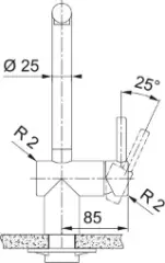 115.0681.242 - EVYE ARMATÜRÜ ATLAS NEO GOLD
