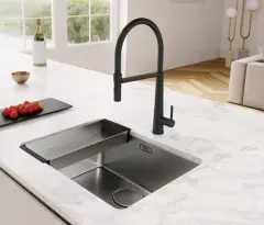 115.0690.598 - EVYE ARMATÜRÜ ICON SEMIPRO MATT BLACK