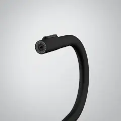 120.0730.911 - EVYE ARMATÜRÜ MARIS SLIM CLEAR MATT BLACK