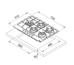 106.0554.382 - OCAK MARIS FHMA 755 4G DCL XS 