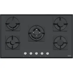 106.0490.104 - OCAK GLASS LINEAR SQUARE FHNS 905 4G TC BK C SİYAH CAM