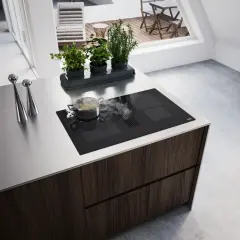 340.0705.337 - OCAK CAM İNDÜKSÜYONLUOCAK CAM İNDİKSİYONLU MARİS 2GETHER FMA 8381 R HI Black Glass