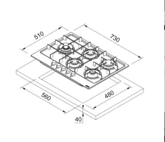 106.0572.276 - OCAK MARIS FHMA 755 4G DCL OY C OYSTER