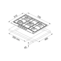 106.0696.853 - OCAK TRENDLINE FCH 755 4G TC OA C AVENA