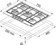 106.0696.855 - OCAK FCH 755 4G TC PW