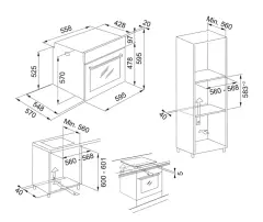 116.0609.447 - FIRIN SMART LINEAR DIGITAL FSL 86 H BK SİYAH