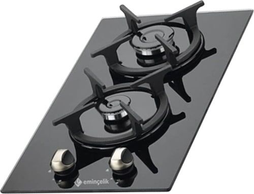 DOMİNO SİYAH CAM ANKASTRE OCAK