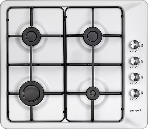 BEYAZ EMAYE ANKASTRE OCAK