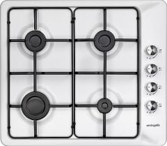 BEYAZ EMAYE ANKASTRE OCAK