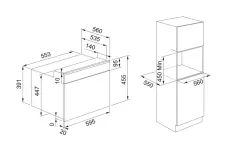 131.0606.105 - MYTHOS MİKRODALGA FIRIN  FMY 45 MW XS INOX