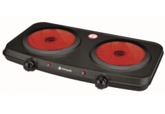 SET ÜSTÜ İKİ GÖZLÜ VİTRO SERAMİK OCAK 2400 W TERMOSTATLI