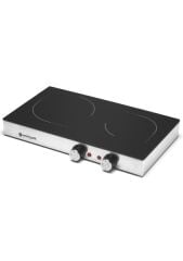 SET ÜSTÜ İKİ GÖZLÜ VİTRO SERAMİK OCAK 2900 W 3 KADEMELİ