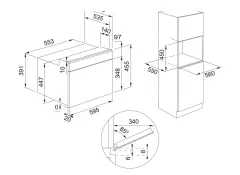 131.0606.103 - SMART MİKRODALGA FIRIN  FSM 45 MW XS INOX