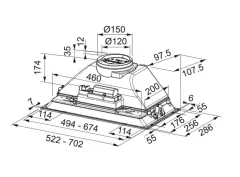 305.0599.533 - ASPİRATÖR BOX FBI 725 GR
