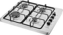 SET ÜSTÜ DÖRT GÖZLÜ INOX OCAK SÜ 3140 X60