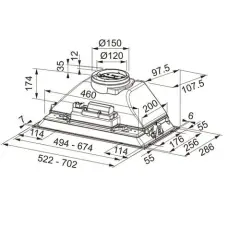 305.0680.919 - ASPİRATÖR BOX FBI 525 BK
